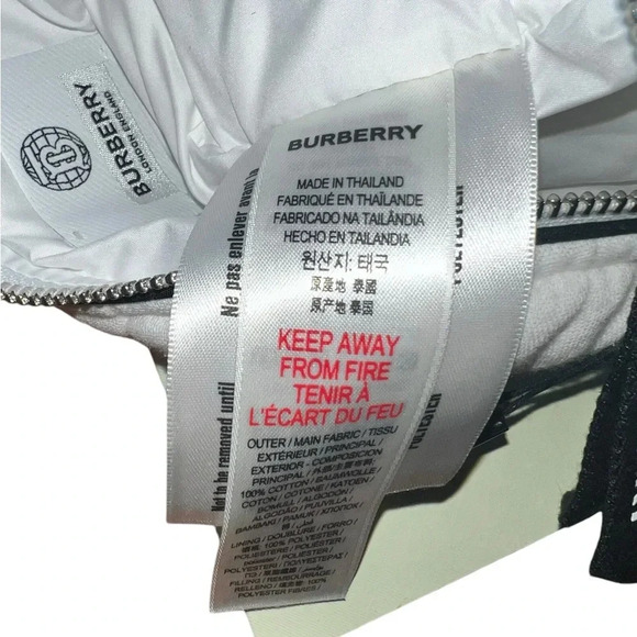 Burberry 100% Cotton pouch cosmetic bag NWT * read* - Picture 5 of 6